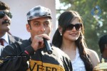 Salman Khan,Zarine Khan At Veer Exhibition Race - 32 of 43