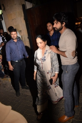 Sridevi Death - Celebs Visit Anil Kapoor Set 5 - 6 of 14