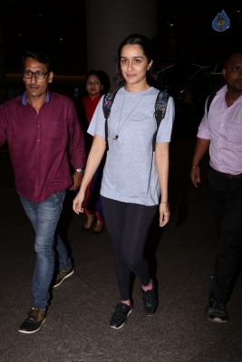 Tamanna and Shraddha Kapoor Spotted At Airport - 9 of 20