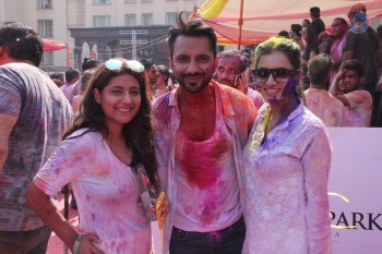 TV Celebrities at BCL Holi 2016 - 13 of 49