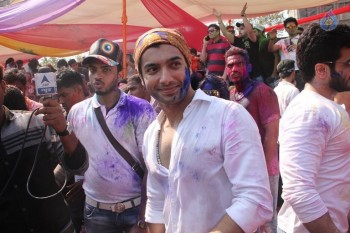 TV Celebrities at BCL Holi 2016 - 20 of 49