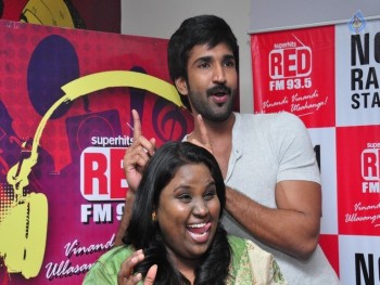 Aadi at Red FM Photos - 3 of 21