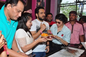 Azhar Film Team at Cream Stone Ice Cream Outlet - 33 of 35