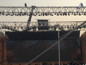 Baahubali 2 Pre Release Event Arrangements Photos - 18 of 20