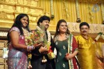 Celebs at S V Shekher Son Ashwin Wedding Reception - 56 of 86