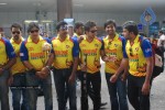 Chennai Rhinos Team at Chennai Airport Stills - 38 of 38