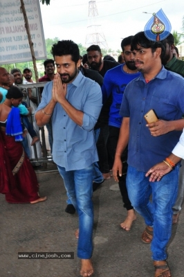 Chinna Babu Movie Team At Simhachalam Temple - 26 of 26