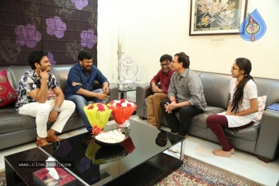 Chiranjeevi Congratulates Sammohanam Movie Team - 1 of 15