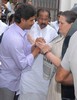 Azaruddin - Ali at the Final Rally of YSR body in Hyderabad - 13 of 25