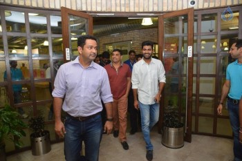 Dil Raju and Sharwanand at Facebook Office - 21 of 62