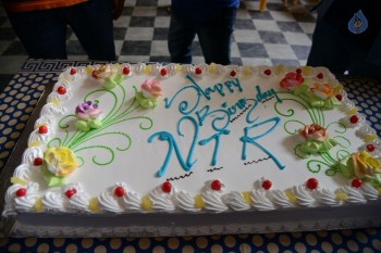 Fans Celebrates NTR Birthday at Don Bosco School - 13 of 30