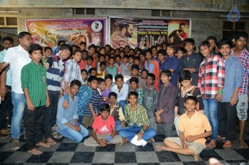 Fans Celebrates NTR Birthday at Don Bosco School - 15 of 30