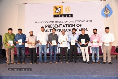 Film Newscasters Association of Electronic Media Health Card Distribution - 8 of 21