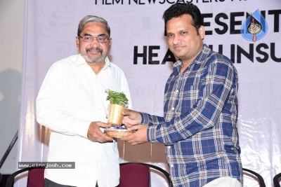 Film Newscasters Association of Electronic Media Health Card Distribution - 9 of 21