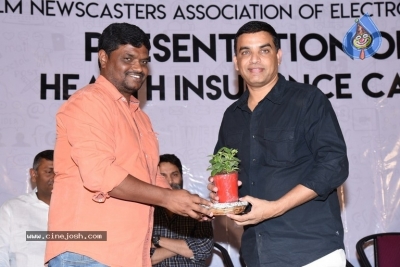 Film Newscasters Association of Electronic Media Health Card Distribution - 11 of 21