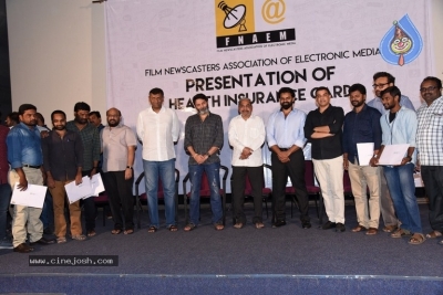Film Newscasters Association of Electronic Media Health Card Distribution - 16 of 21