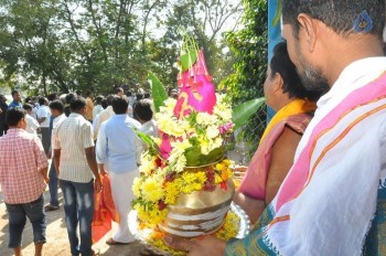 GPSK Pooja at Karim Nagar Kotilingala Temple - 35 of 63