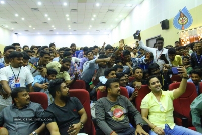 Idi Naa Love Story Promotions At Guduru Narayana College - 6 of 8