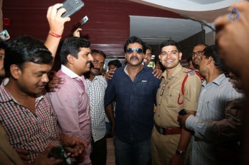 Jakkanna Team Visits Hyderabad Theaters - 15 of 63