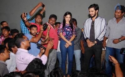 Kasava Movie Team Visit Sandhya Theater in HYD - 20 of 21