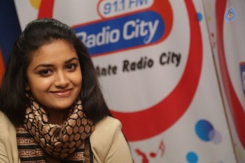 Keerthi Suresh at Radio City  - 10 of 33