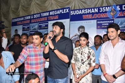 Maharshi Movie Team Visit Sudarshan 35mm - 36 of 56