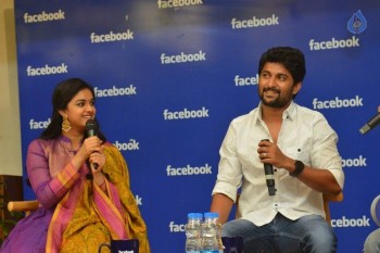 Nani and Keerthi Suresh at Facebook Office - 39 of 63