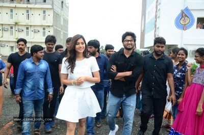 Nannu Dochukundhuvate Movie Team At ISTS Engineering College - 7 of 40