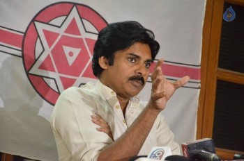 Pawan Kalyan Press Meet About Tuni Incident 2 - 22 of 50