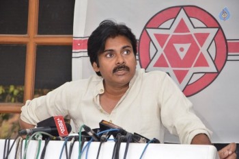 Pawan Kalyan Press Meet About Tuni Incident 2 - 25 of 50