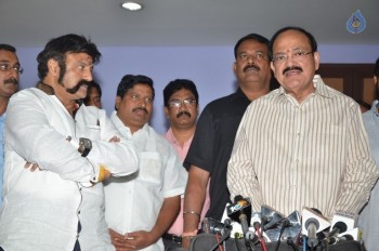 Politicians Watches GPSK Movie at Prasad Lab - 13 of 70