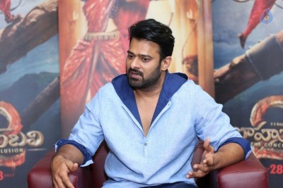 Prabhas Bahubali 2 Interview Photos - 28 of 50