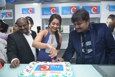Raashi Khanna Launches Big C Mobile Store - 4 of 12