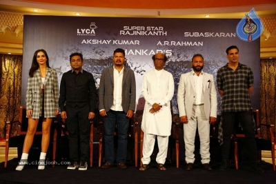Rajinikanth 2.0 Movie Press Meet at Dubai - 7 of 34