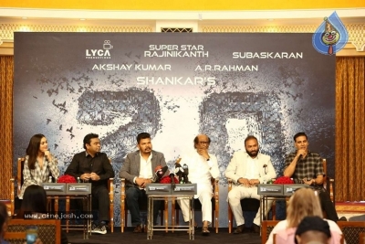 Rajinikanth 2.0 Movie Press Meet at Dubai - 15 of 34