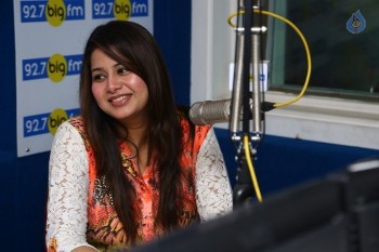 Sangeetha at Big FM Studio - 4 of 17