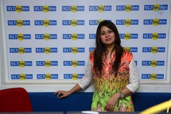 Sangeetha at Big FM Studio - 6 of 17