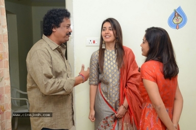 Srinivasa Kalyanam Movie Team Visits Dwaraka Tirumala - 3 of 50