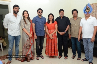 Srinivasa Kalyanam Movie Team Visits Dwaraka Tirumala - 17 of 50