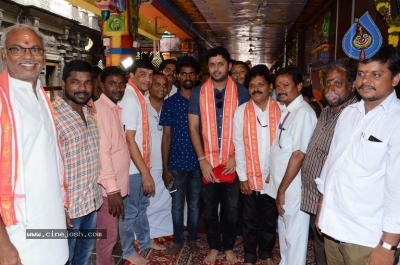 Srinivasa Kalyanam Team At Vijayawada Kanaka Durga Temple - 3 of 15