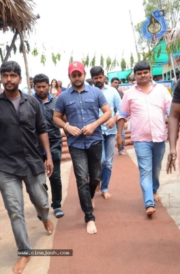 Srinivasa Kalyanam Team At Vijayawada Kanaka Durga Temple - 15 of 15