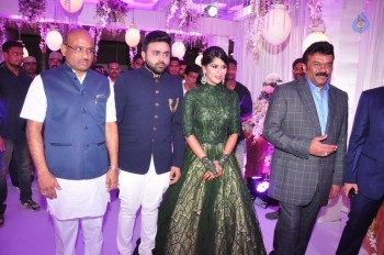 Talasani Srinivas Yadav Daughter Swathi Wedding Reception 1 - 75 of 103