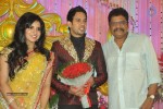 Tamil Stars at Bharat n Jessy Wedding Reception - 36 of 160