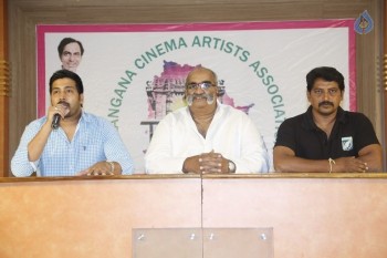 Telangana Cinema Artists Association Press Meet - 7 of 14