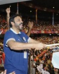 Venkatesh, Siddharth Supports Deccan Chargers - 5 of 13