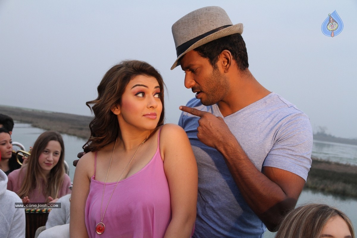 Aambala Movie Foreign Song Stills - 6 / 17 photos