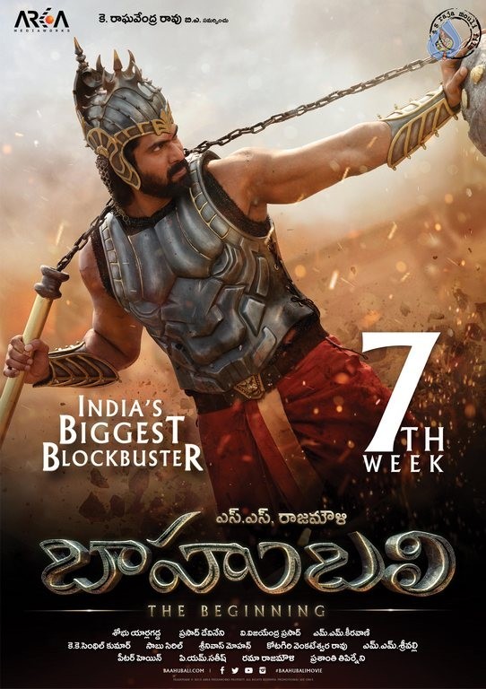 Bahubali 7th Week Posters - 2 / 3 photos