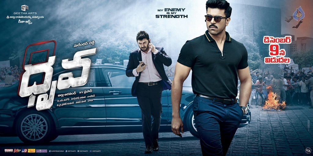 Dhruva Movie Release Date Posters - 6 / 8 photos