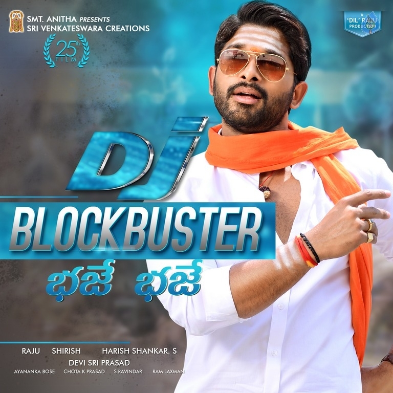 DJ Duvvada Jagannadham Blockbuster Posters - 3 / 3 photos