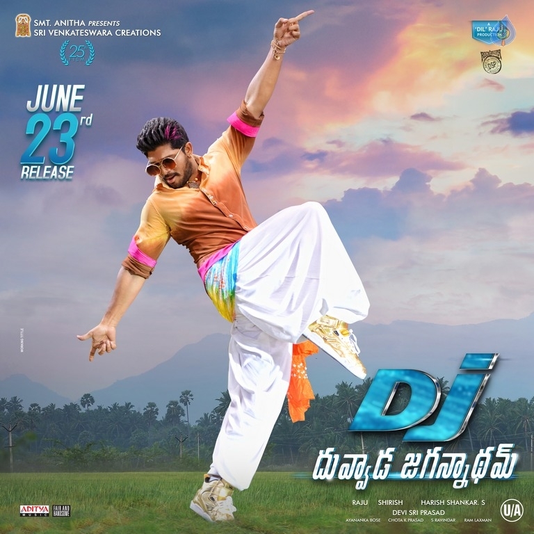DJ Movie Release Date Poster and Photo - 1 / 2 photos